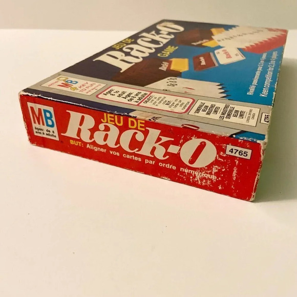 Vintage Racko Card Game Milton Bradley Missing Instructions - Picture 3 of 14